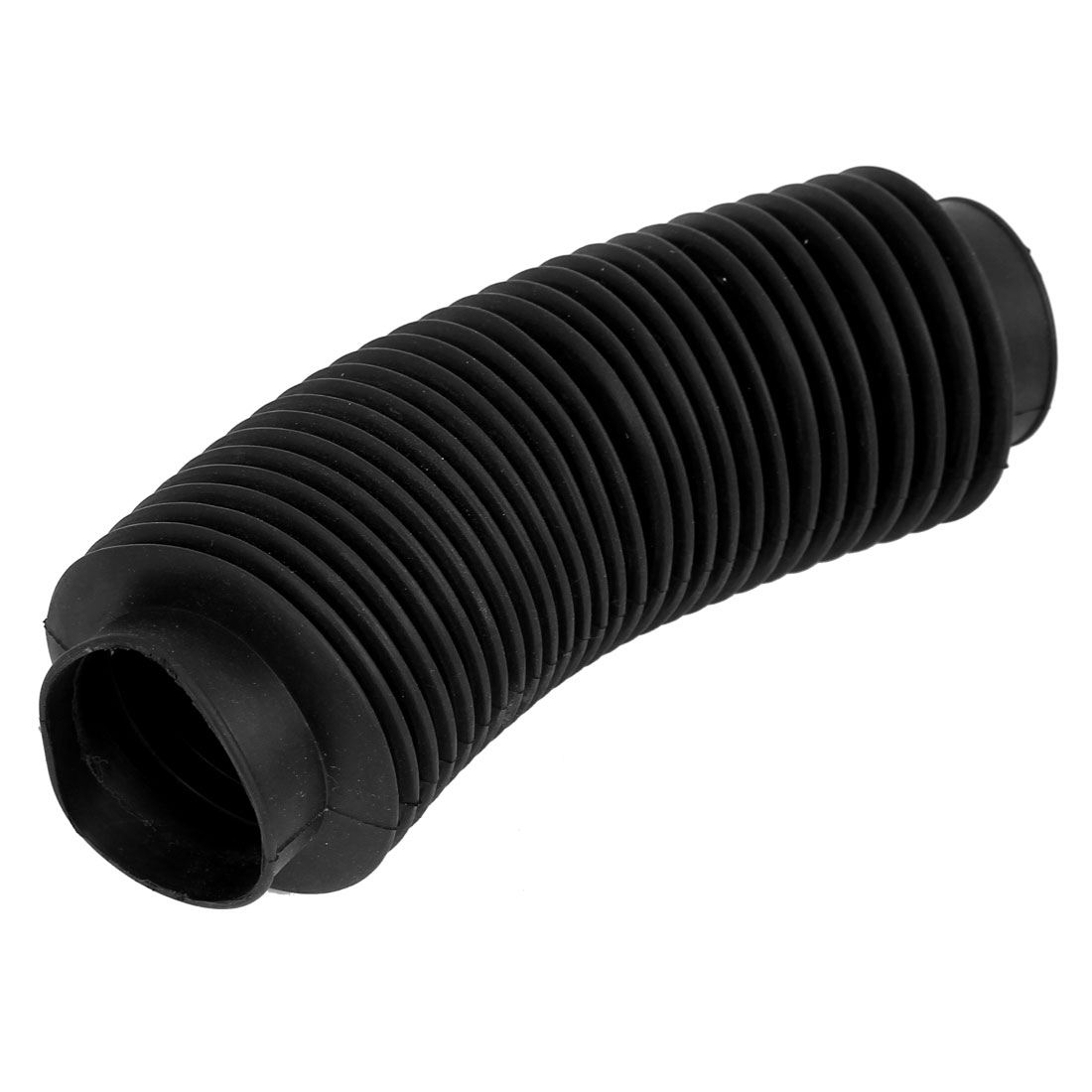 Unique Bargains Dustproof Rubber 50mm Inner Diameter Bushings Corrugated Ball Screw Cover Black