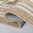 thumbnail image 5 of SAFAVIEH Natural Fiber Asia Geometric Area Rug, Natural/Ivory, 6' x 6' Square, 5 of 7