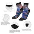 thumbnail image 4 of Breathable Athletic Socks Nebula Cushioned Quarter Socks for Men Women, 4 of 7
