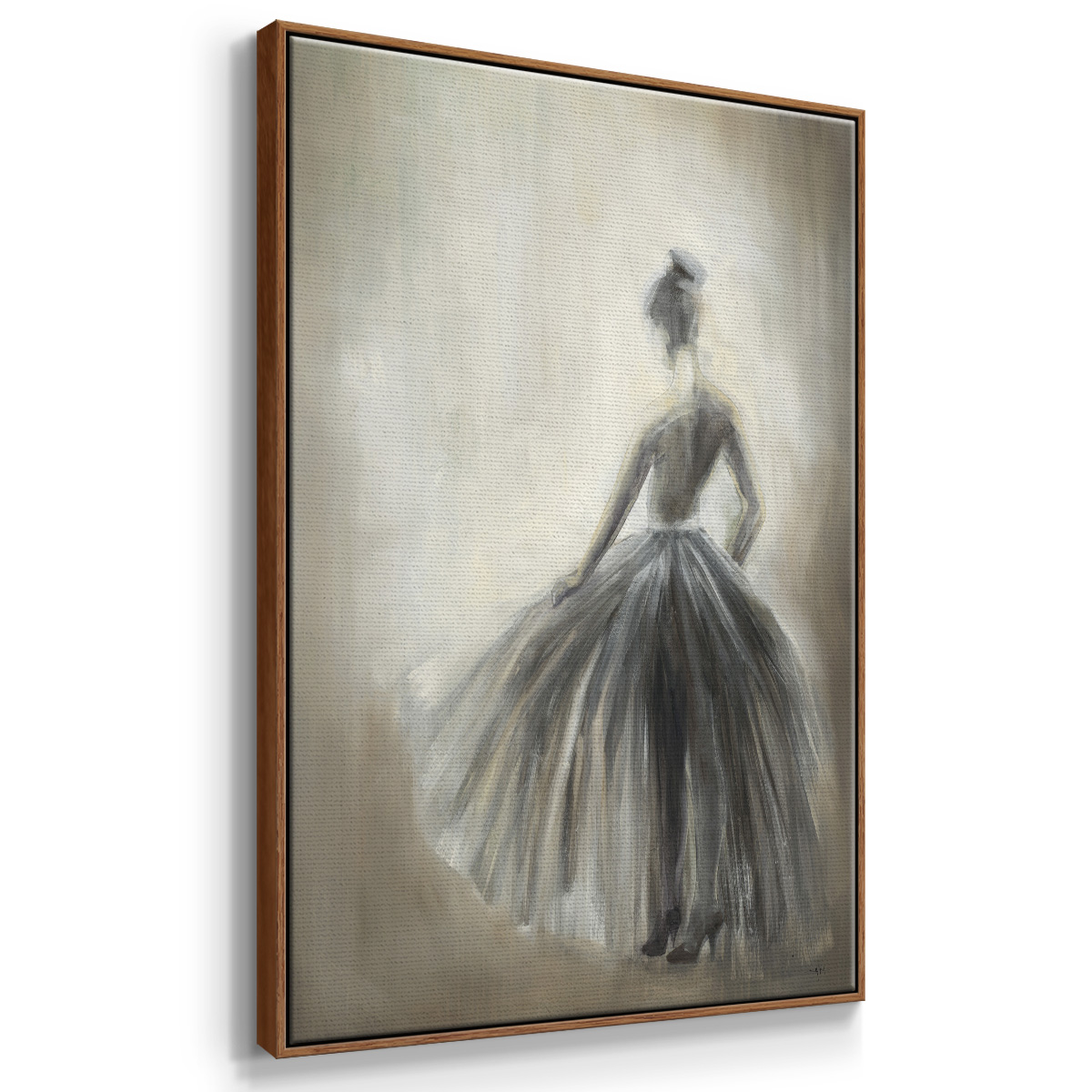 Over in the Light Framed Premium Gallery Wrapped Canvas - Ready to Hang