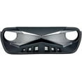 thumbnail image 3 of Applicable to Car Grille Matte Black,Compatible With Jeep 2018-2023 Knight Lamp Eyebrow Style Guard Grid Front Bumper Grill Racing Grills, 3 of 6