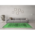 thumbnail image 3 of Ahgly Company Indoor Rectangle Oriental Emerald Green Industrial Area Rugs, 5' x 8', 3 of 4