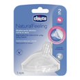 thumbnail image 2 of Chicco Natural Feeling Teat with Anti-Colic Effect, Nipple For Wide Neck Feeding Bottles, Medium Flow, For Babies & Toddlers 2m+, 2 of 3