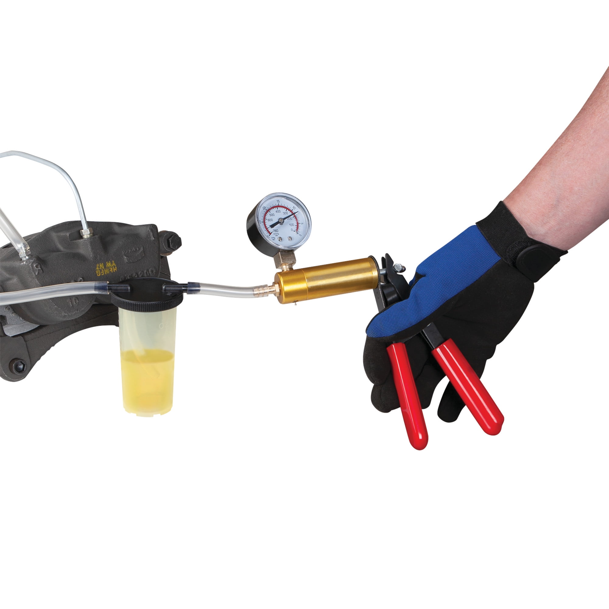 Performance Tool W87031 Vacuum Pump Kit  For Vacuum and Pressure Tests, Perform Engine Performance Diagnostics, Brake Bleeding, Fluid Transfer and Evacuation