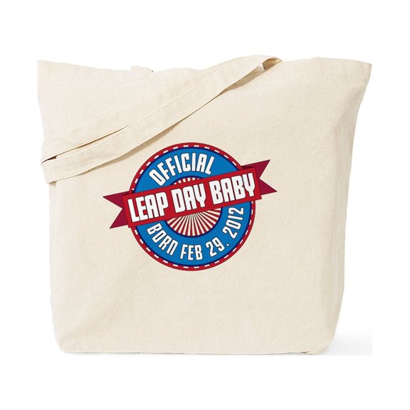 CafePress - Leap Day Baby Tote Bag - Unisex Canvas Tote Bag, Beige, 1-Piece