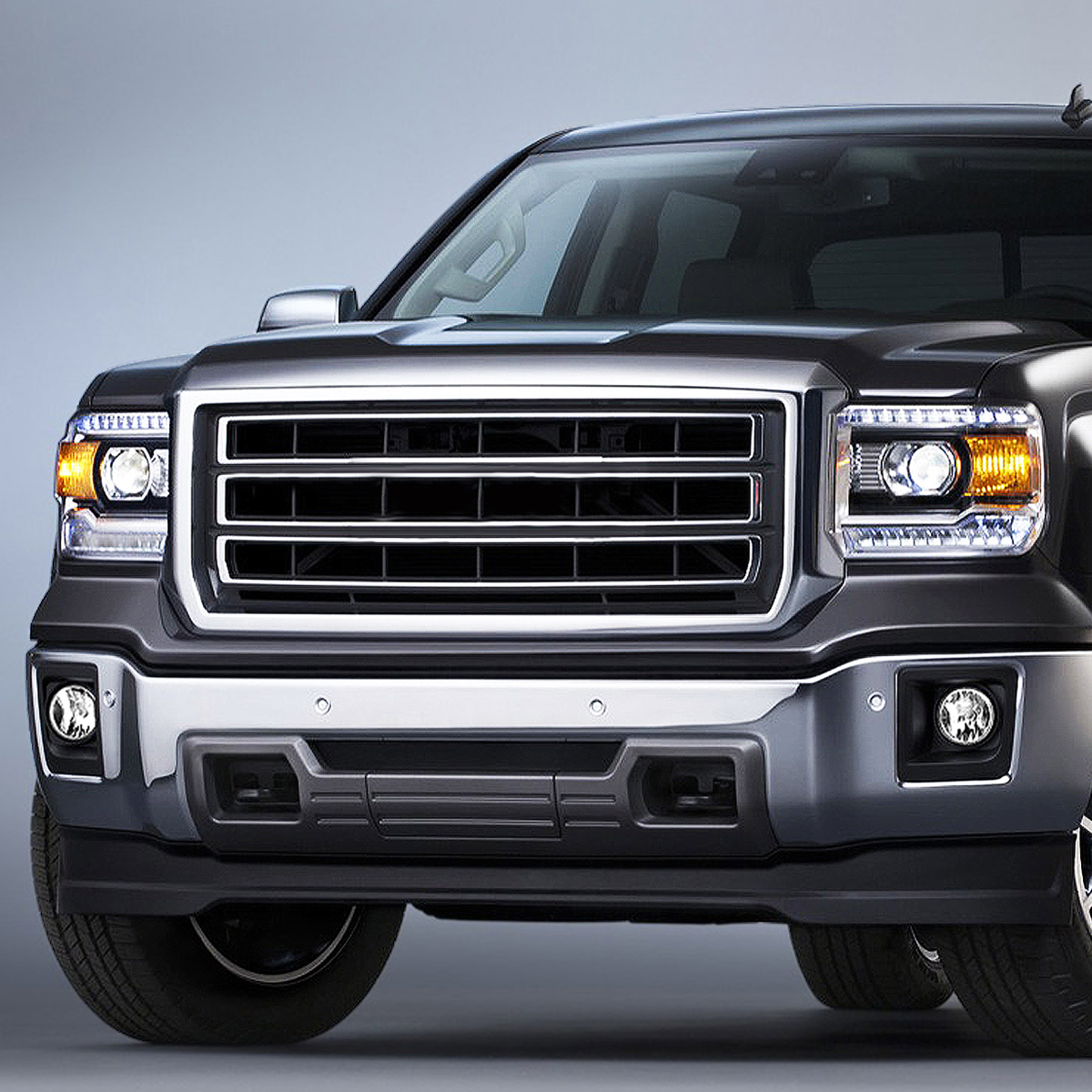 DNA Motoring For 07-14 Suburban Yukon 15-19 Silverado Sierra Clear Lens Fog Light Lamps Pair