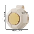 thumbnail image 7 of Portable Silent Mini Bladeless Clip-On Fan, USB Rechargeable, Adjustable 3-Speed Fan for Shirt, Waist, Travel, Outdoor, Office, Travel Accessories, Gift, 7 of 7