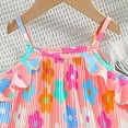 thumbnail image 5 of Ccpelsie Girls Clothes 2PC Summer Outfits Bow Short Sleeve T-shirts and Elastic Waist Shorts Set Kids Clothes Girls 6-14Y(Pink,9-10 Years), 5 of 6