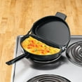 thumbnail image 3 of Nonstick Omelet Pan, Made of Durable Steel with a Teflon Coating, 10 ¾” Dia., 3 of 4