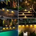 thumbnail image 6 of Solar Deck Lights , Waterproof Led Solar Lights for Outdoor Stairs, Step, Fencestyle:style1;, 6 of 6