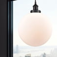 thumbnail image 2 of 616-1PH-BK-G201-12 Innovations Lighting Beacon - 1 Light Mini Pendant In Industrial Style-15 Inches Tall and 12 Inches Wide-Matte Black Finish-Matte, 2 of 2