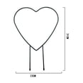thumbnail image 2 of Plant Stand Love Heart-Shaped Round Vine Climbing Rack Flower Plant Trellis Frame Bonsai Tool Опора Для Растений, 2 of 6