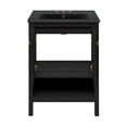 thumbnail image 5 of Swiss Madison SM-BV0601AO-3CMB Chateau 24" Free Standing Single Basin Vanity Set - Black, 5 of 5