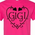 thumbnail image 4 of Inktastic Gigi with Hearts and Swirls T-Shirt, 4 of 5