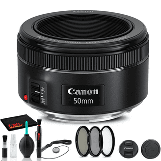 Canon EF 50mm f/1.8 STM Lens, Bright Aperture, Super Spectra