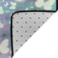 thumbnail image 4 of YFYANG 72"x48" Non-Slip Flannel Carpet Doormat, Living Room Bedroom Office Decorative Area Rugs, Indoor Dream Butterfly Geometry Floor Mats, 4 of 7