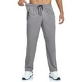 thumbnail image 6 of Fabrcox Men's Lightweight Hiking Pants Breathable Quick Dry Fit Waterproof Camping Fishing Running Athletic Active Jogger Pant(Light Gray,XXXL), 6 of 6