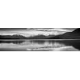 thumbnail image 2 of Stalowy, John 14x7 White Modern Wood Framed Museum Art Print Titled - St Marys Lake, 2 of 4
