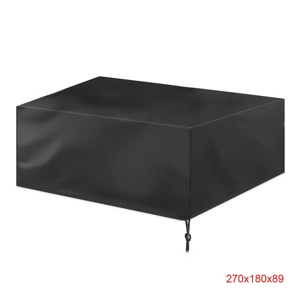 Tela Oxford impermeable para muebles de jardín, cubierta para la lluvia, protección para sofá al aire libre, fundas a prueba de polvo, fundas para sillas de nieve para Patio Advancent JJ19907-07B