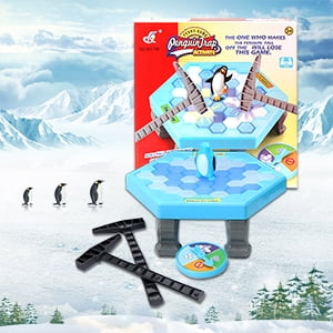 None Puzzle Table Games Balance Ice Cubes Save Penguin Icebreaker Beating Gifts Interactive Desktop Party (Best Empire Earth Game)