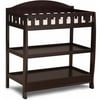 Delta Children Wilmington Changing Table with Pad, Dark Chocolate