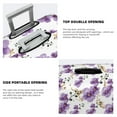 thumbnail image 4 of JUNZAN Orchids Flowers Print Washable Luggage Cover - Fashion Suitcase Protector Fits 18-32 Inch Luggage, 4 of 8