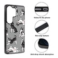 thumbnail image 2 of WIRESTER Shockproof Soft Rubber Cover Case for Samsung Galaxy S26 Ultra 6.9" 2026, Siberian Husky Funny Playful Postures On Gray, 2 of 5