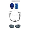 thumbnail image 4 of Gafas de Sol Deportivas RONSOU para Hombre Al-Mg Polarizadas Plata/Gris, 4 of 6