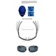 thumbnail image 4 of Gafas de Sol Deportivas RONSOU para Hombre Al-Mg Polarizadas Plata/Gris, 4 of 6