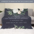 thumbnail image 2 of LHSHID Mom Gifts Gifts for Mom Mom Birthday Gifts 40thth Birthday Gifts for Women for Mom Christmas Day Gifts for Mom Mom Birthday Gifts from Daughter Son Soft Throw Blanket 40x50in, 2 of 6