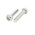 thumbnail image 2 of M3x14mm 316 Stainless Steel Pan Head Torx Socket Cap Security Screw 25pcs, 2 of 3