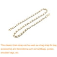 thumbnail image 3 of Unique Bargains Purse Chain Strap, 32' Purse Strap Shoulder Bag Replacement Strap, White&Gold, 3 of 6