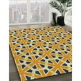 thumbnail image 2 of Ahgly Company Indoor Square Patterned Chestnut Brown Novelty Area Rugs, 8' Square, 2 of 6