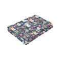 thumbnail image 6 of Wijzvio Pekingese Florals Dog Throw Blanket Soft Fuzzy Fleece Blanket For Couch Bed Living Room Decoration 50"X40", 6 of 9