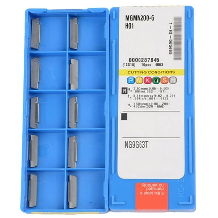 

BUYISI 2.0mm Machining aluminum cutting groove with high finish MGGN200 MGMN200-G H01