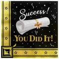 thumbnail image 2 of Gold Graduation Napkins 32 Count - Gold Graduation Party Supplies, 2 of 8
