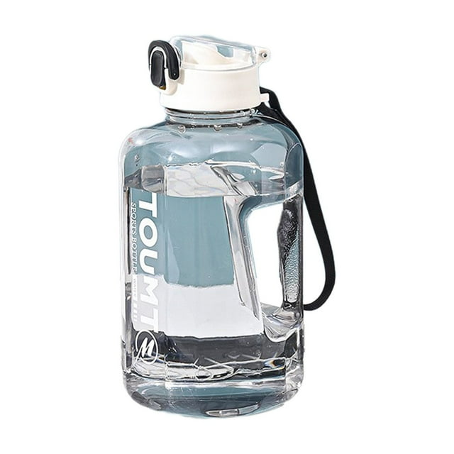 Yatlte Hydrogen Water Bottle, Hydrogen Water Bottle Generator, Large Water Bottle with Handle BPA Free Leakproof Motivational Big Sports Capacity Drink Jug