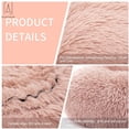 thumbnail image 5 of Gustave Pet Dog Calming Bed, Self-Warming Round Cushion Bed, Luxurious Faux Fur Donut Cuddler Soft Plush Comfortable for Sleeping "Brown, 80CM", 5 of 8