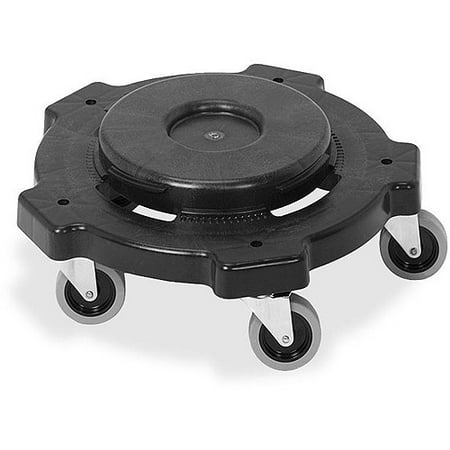 Genuine Joe Trash Receptacle Round Dollies