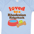 thumbnail image 4 of Inktastic Rhodesian Ridgeback Loved by a (dog Breed) Boys or Girls Baby Bodysuit, 4 of 5