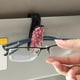 thumbnail image 5 of Universal Auto Rhinestone gafas titular visera gafas de sol Clip gafas percha Whtie AB jinwen Soportes para gafas de sol, 5 of 7