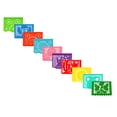 thumbnail image 2 of Papel picado artesanal DECORAMEC PAPEL PICADO guirnaldas 5 tiras 5 metros, 2 of 4