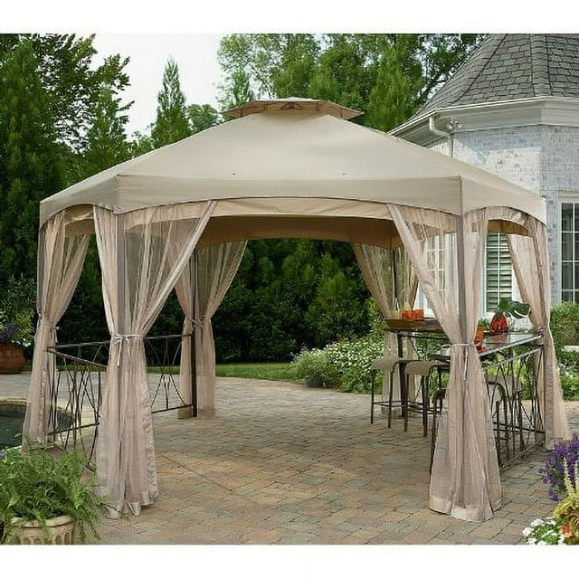 Toit de Rechange pour Pavillon Hexagonal Clayton - RipLock 350
