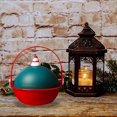 thumbnail image 4 of Dsscvnef Christmas Storage Box with Handle 6 Pieces of Candy and Gift Storage Barrel for Christmas Home Storage Boxed Spherical Red and Green 5 Inches, 4 of 4