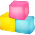thumbnail image 1 of Ice Cube Fidget Toy,3 Fidget Toys Stress Cube, Stress Balls Fidget Toys, Square(Random Color), 1 of 4