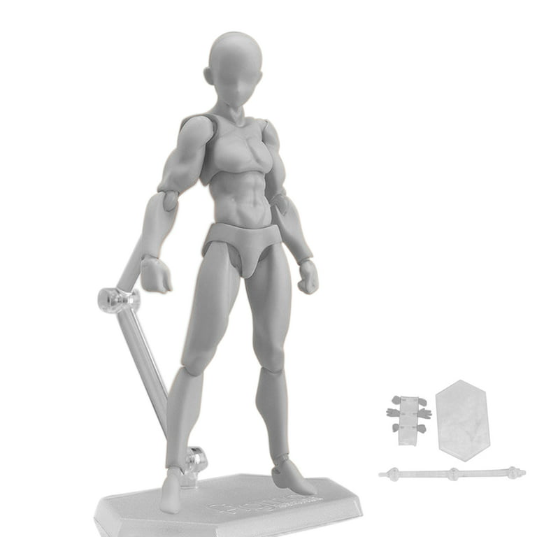 She/He Figures Body Kun Chan Set PVC Action Figure Doll Toy Gift 13cm 