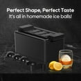 thumbnail image 6 of ACMETOP Clear Ice Ball Maker – 8 Large 2" Crystal Ice Spheres for Whiskey, Bourbon & Cocktails – Silicone Ice Cube Tray Gift for Men, Dad, Boyfriend, 6 of 9