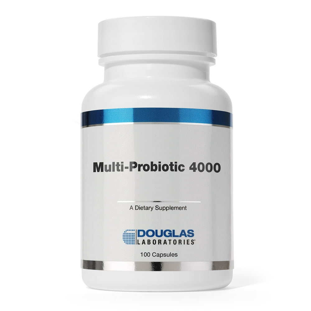 Douglas Laboratories MultiProbiotic 4000 100 Capsules Walmart