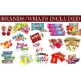 HUGE Assorted Candy PARTY MIX BOX 6.50 LBS/104 OZ Over 255 Individually ...