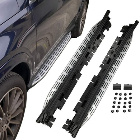 Partzer Pair Side Step Running Boards Nerf Bar Compatible with 2020 2021 2022 Mercedes W167 GLE-Class